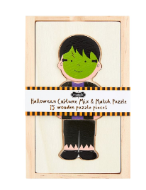 Boy Halloween Dress Up Puzzle