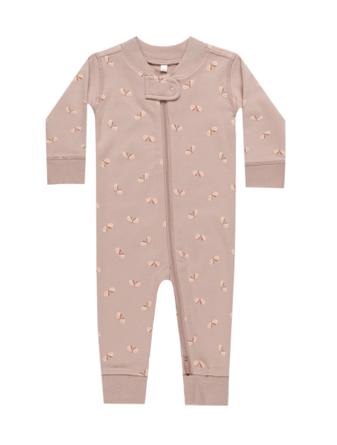 Zip Long Sleeve Sleeper | Butterflies