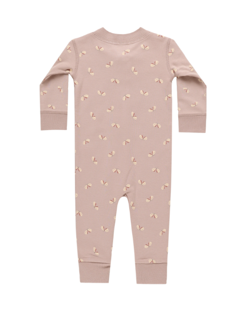 Zip Long Sleeve Sleeper | Butterflies