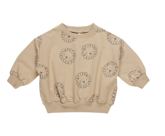 Relaxed Fleece Sweatshirt | Lions