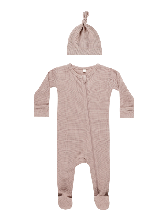 Waffle Sleep Set | Mauve
