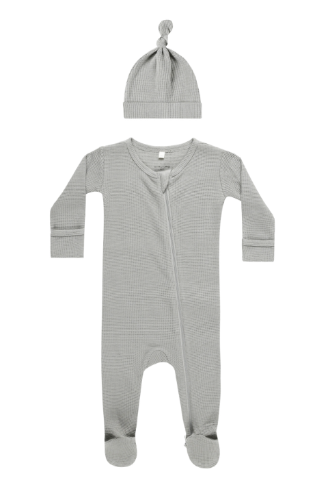 Waffle Sleep Set | Dusty Blue