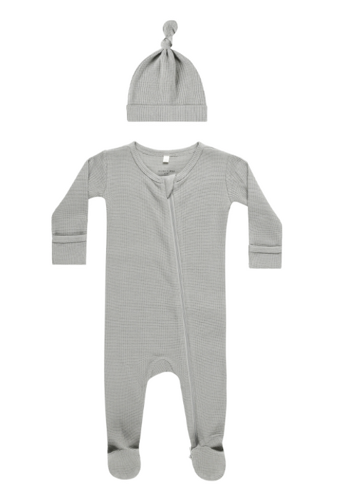 Waffle Sleep Set | Dusty Blue