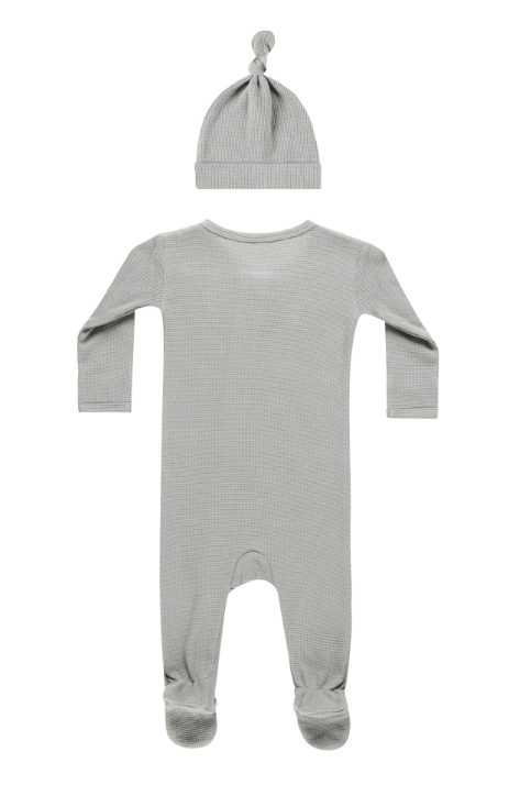 Waffle Sleep Set | Dusty Blue