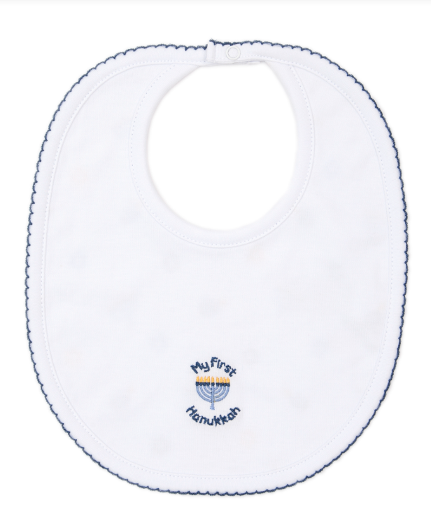 My First Hanukkah Reversible Bib