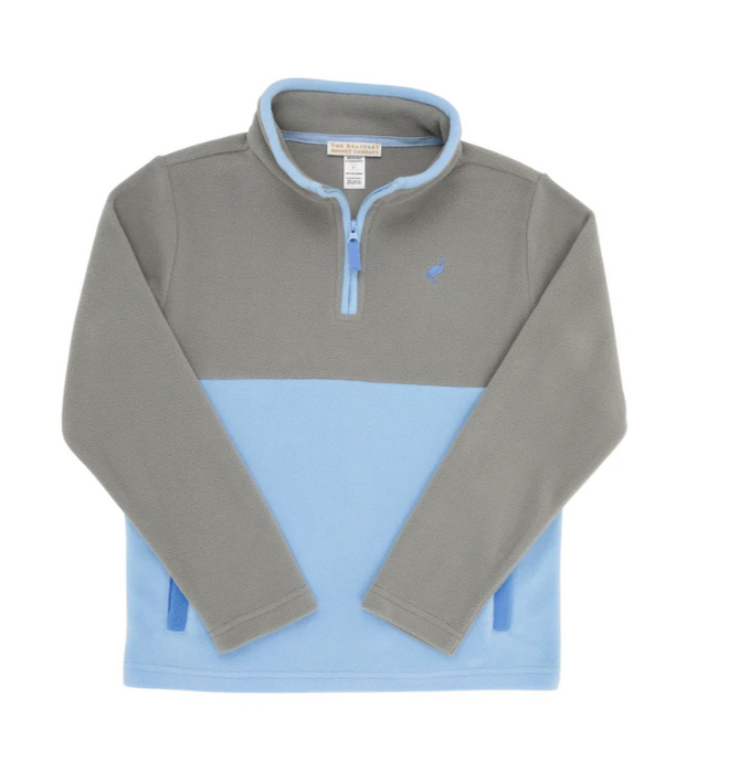 Haywood Half-Zip | Grantley Grey/Beale Street Blue