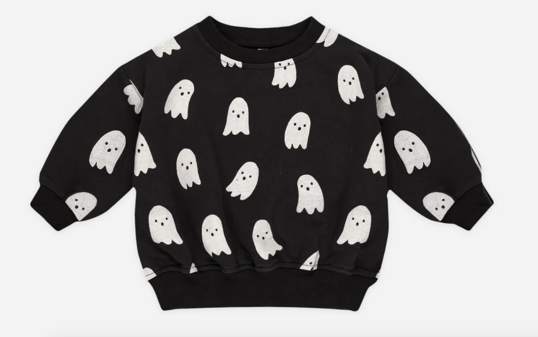 Relaxed Fleece Sweatshirt | Ghosts