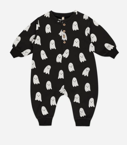 Relaxed Fleece Jumpsuit | Ghosts