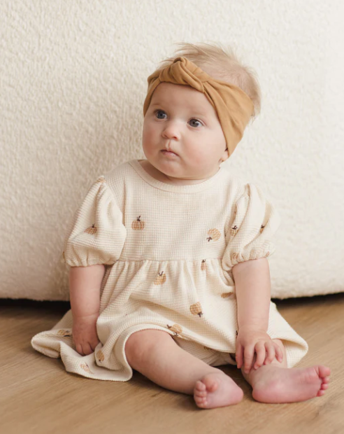 Waffle Babydoll Dress | Pumpkins