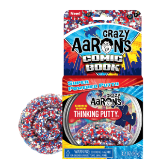Comic Book Thinking Putty Tin
