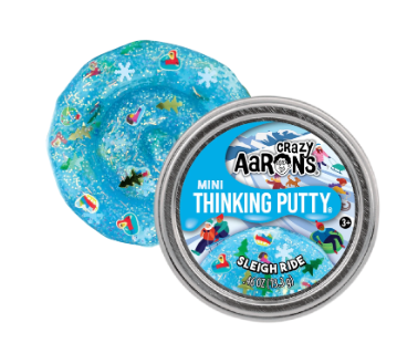 Mini Sleigh Ride Thinking Putty Tin