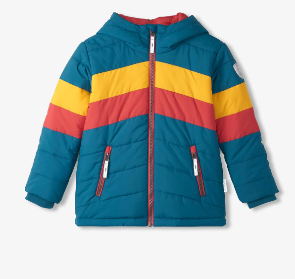 Aspen Colorblock Puffer Jacket