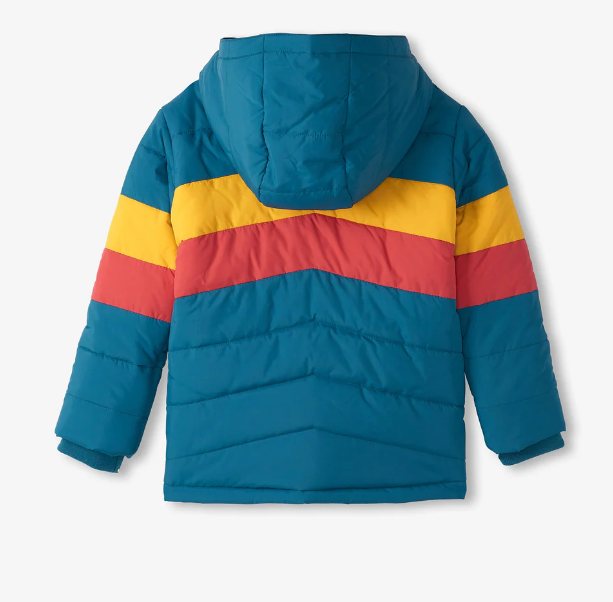Aspen Colorblock Puffer Jacket