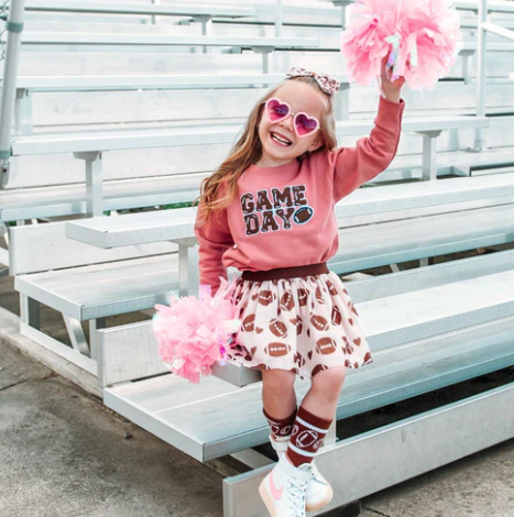 Game Day Sweatshirt | Dusty Rose