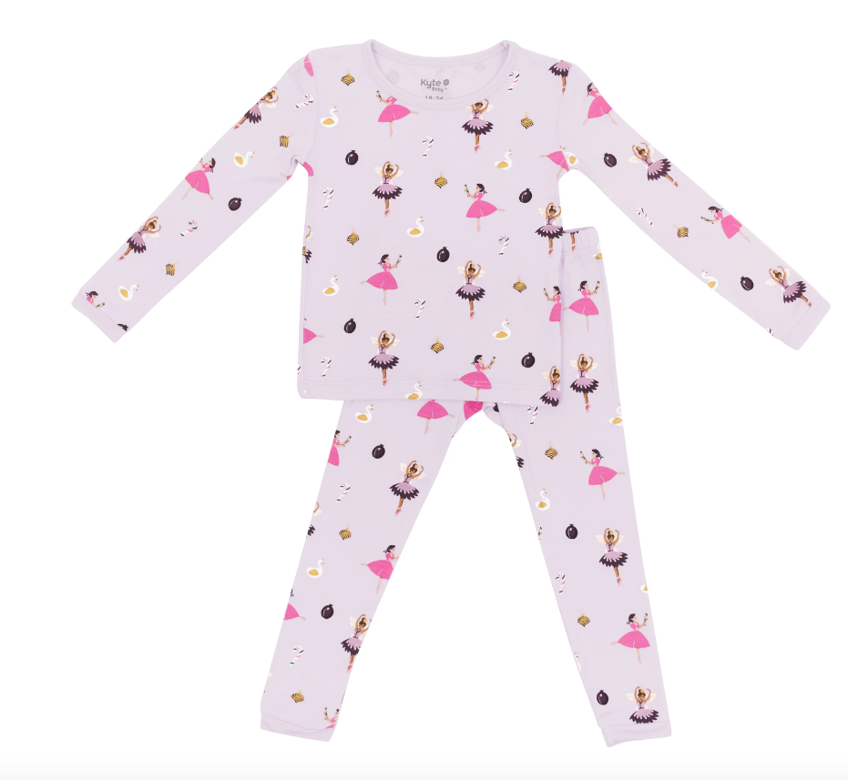 Kyte Baby Long Sleeve Pajama Set | Sugar Plum
