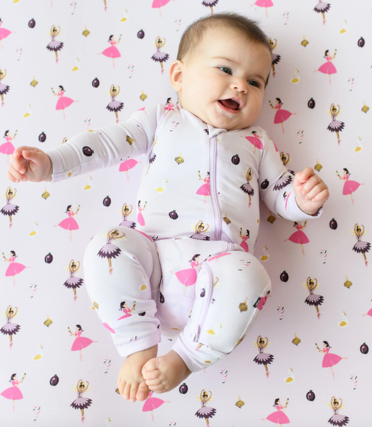 Kyte Zippered Romper | Sugar Plum