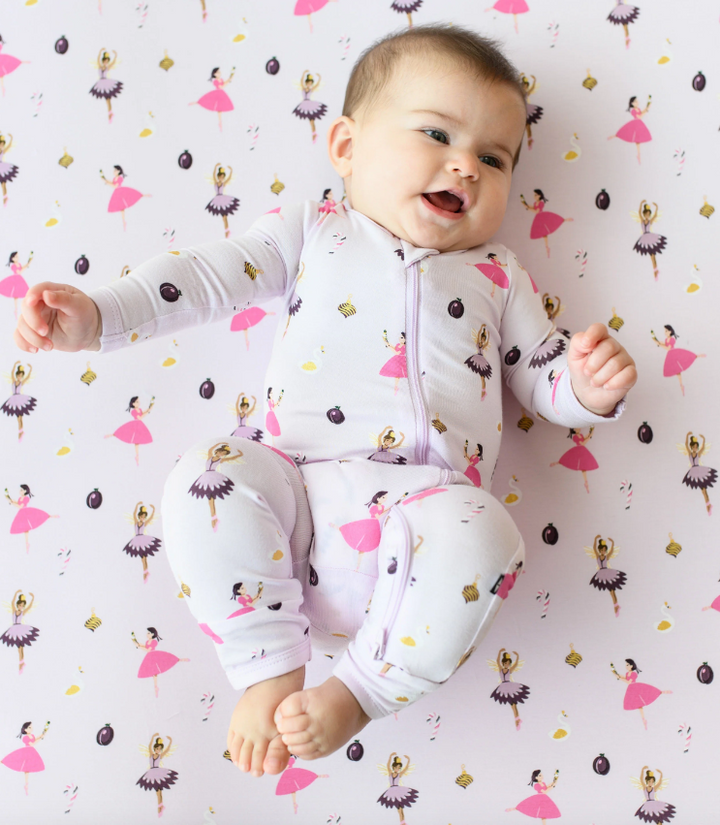 Kyte Zippered Romper | Sugar Plum