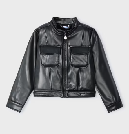 Black Girls Zip Jacket  | 4483