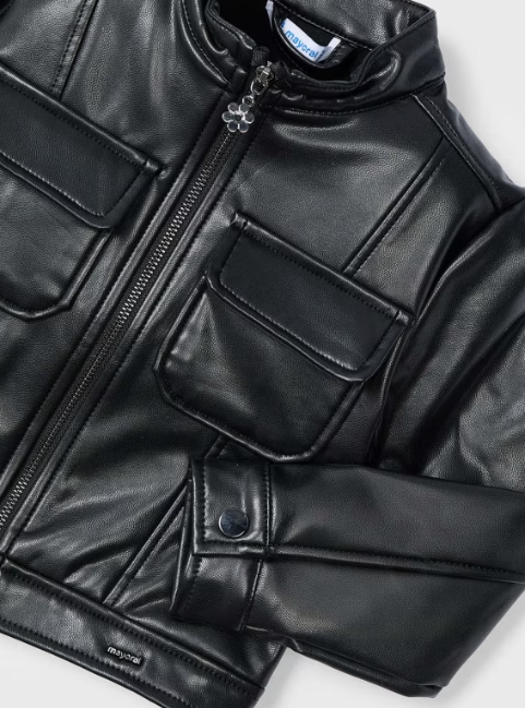 Black Girls Zip Jacket  | 4483