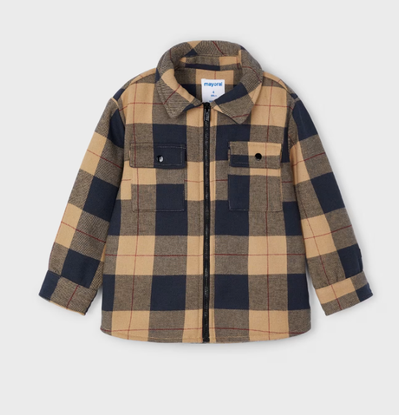 Boys Plaid Jacket  | 4462