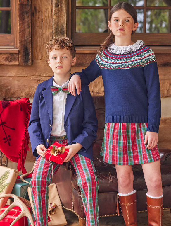 Paperbag Skirt | Highlands Tartan