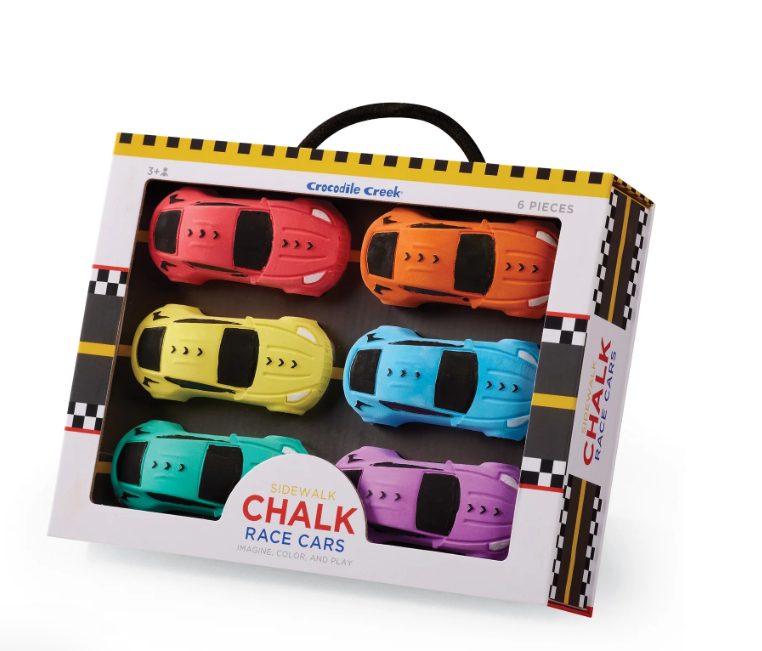 Race Cars Chalk Set