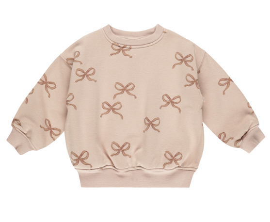 Relaxed Sweatshirt | Bows