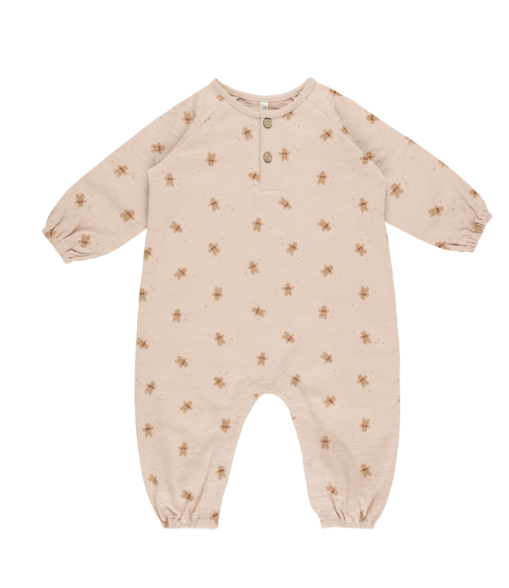 Henley Jumpsuit | Gingerbread