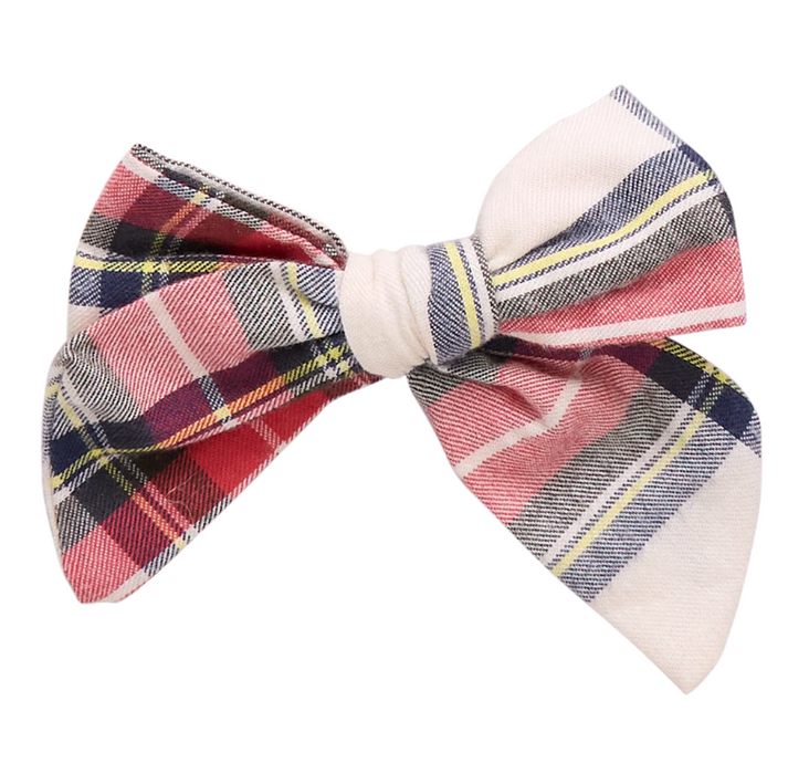 Holiday Tartan Bow