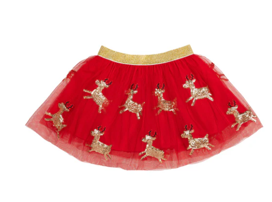 Reindeer Sequin Christmas Tutu
