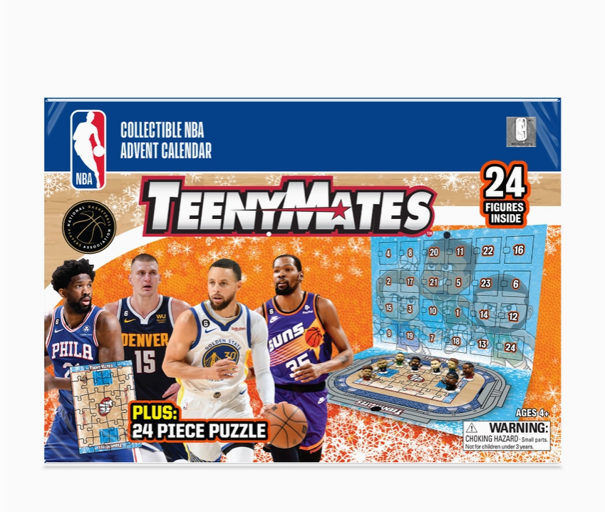NBA TeenyMates Advent Calendar