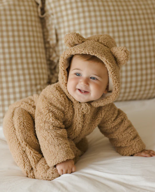 Bear Jumpsuit | Beige