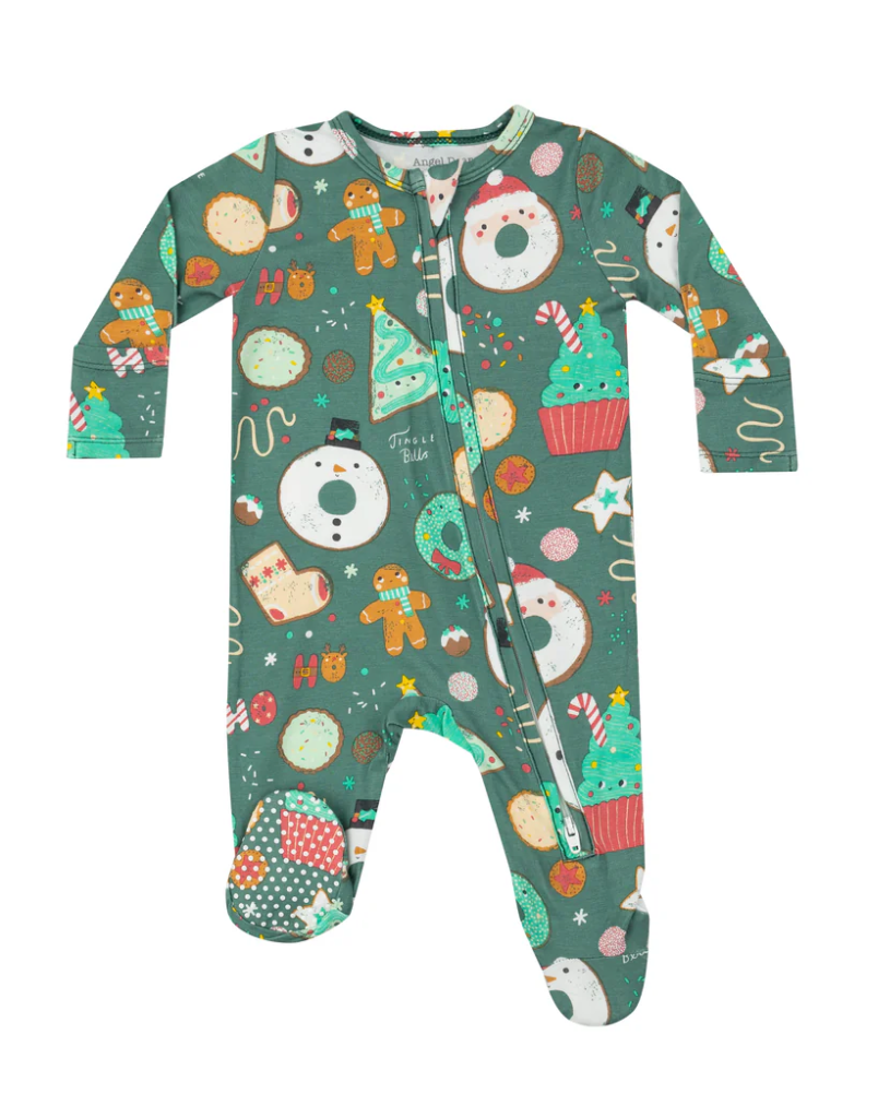 Two Way Zipper Footie | Christmas Treats