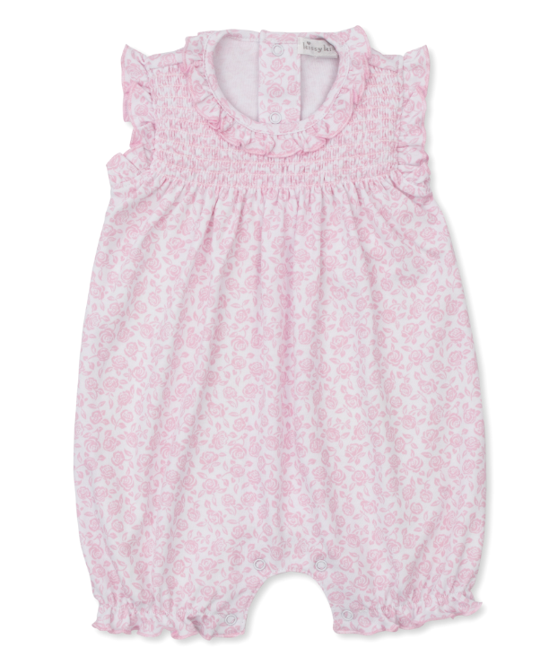 Pink Summer Gardens Sleeveless Playsuit