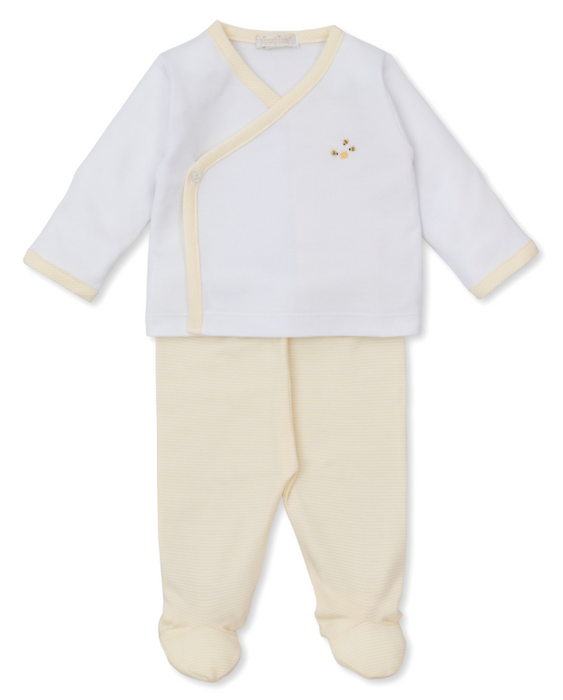 Bee Hive Footed Pant Set