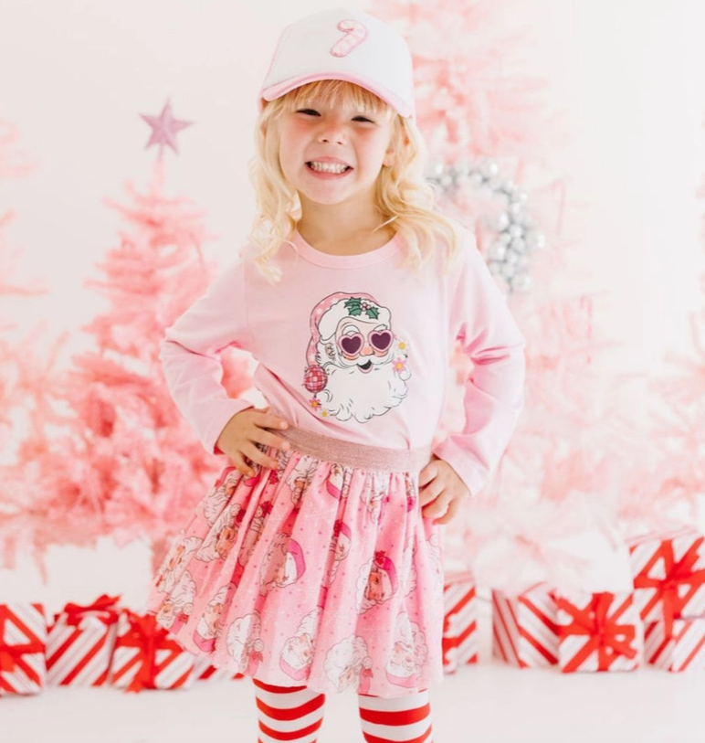 Retro Santa Christmas Tutu