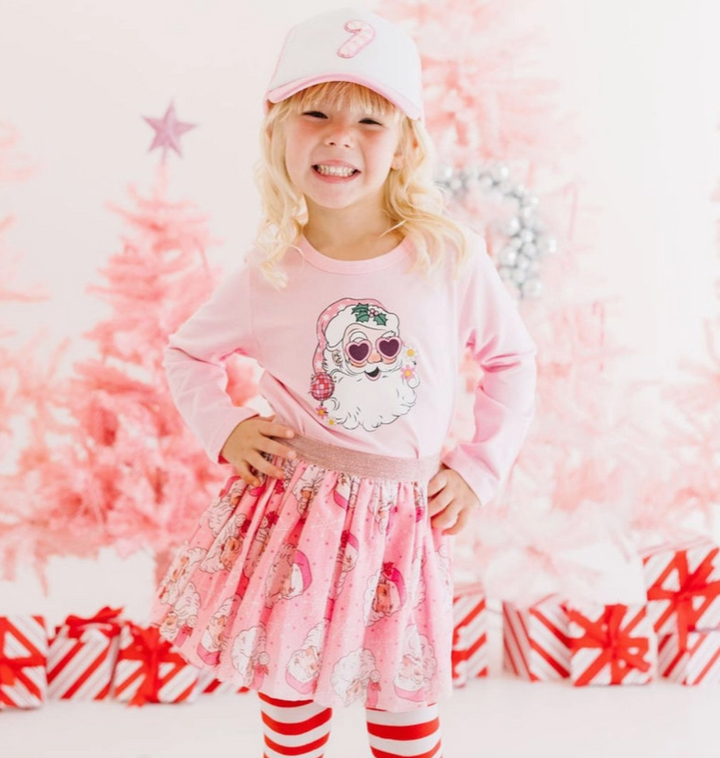 Retro Santa Christmas Tutu