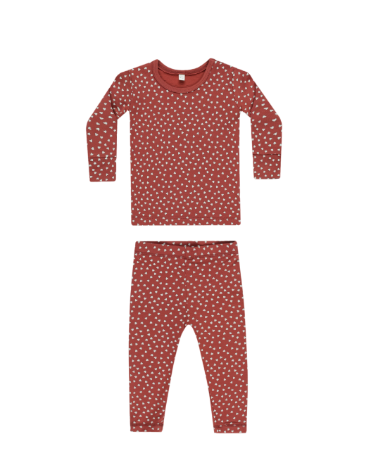 Bamboo Pajama Set | Tiny Hearts