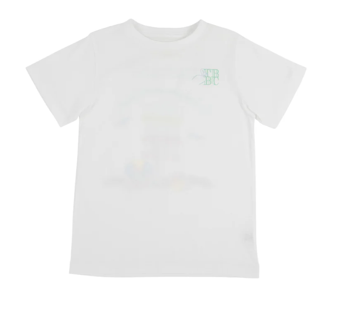 Sir Proper's T-Shirt | Worth Avenue White Sailboat