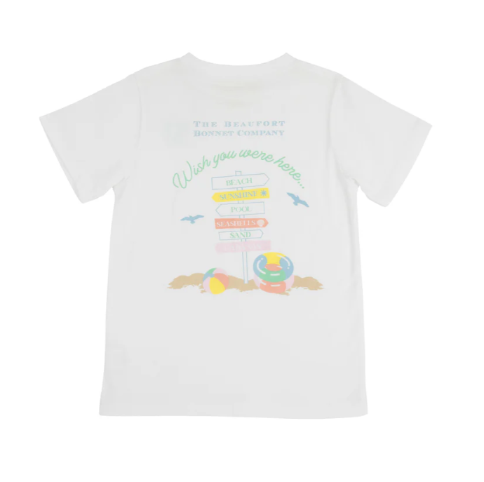 Sir Proper's T-Shirt | Worth Avenue White Sailboat
