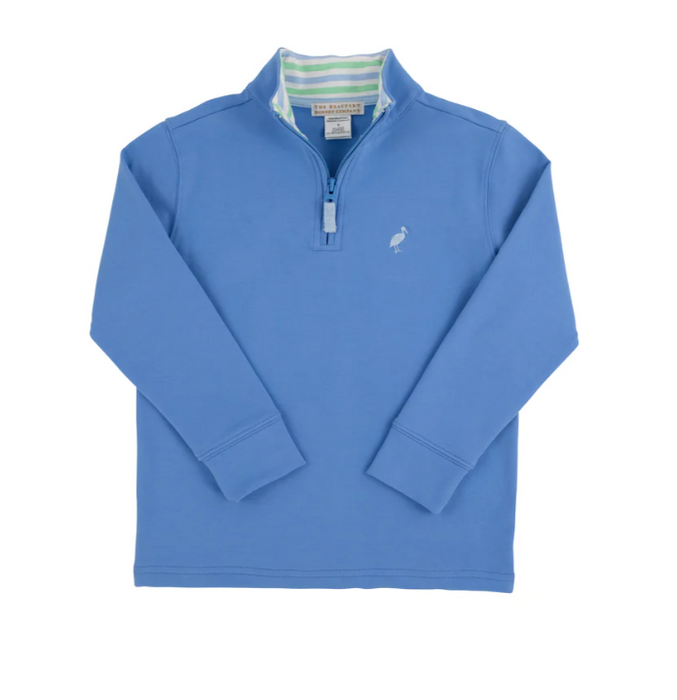 Haywood Half-Zip | Sunrise Blvd. Blue with Kennedy Cruise Stripe