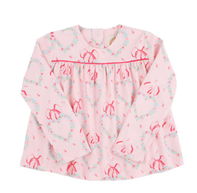 LS Dowell Day Top | Fancy Like Floral w/Palm Springs Punch
