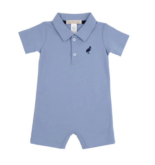 Sir Proper's Romper | Park City Periwinkle