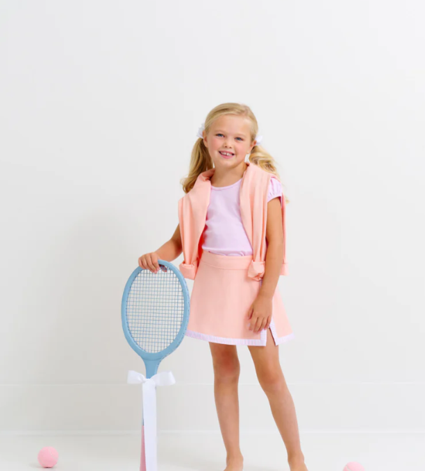 Prepletic Hayword Half-Zip | Pompano Peach with Palm Beach Pink