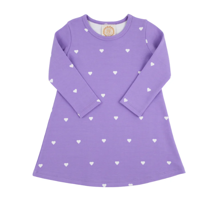 Long Sleeve Polly Play | Heart Eyes Palisades Purple