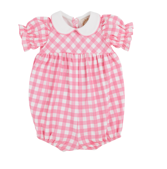 Britt Bubble  | Hamptons Hot Pink Gingham/Worth Avenue White