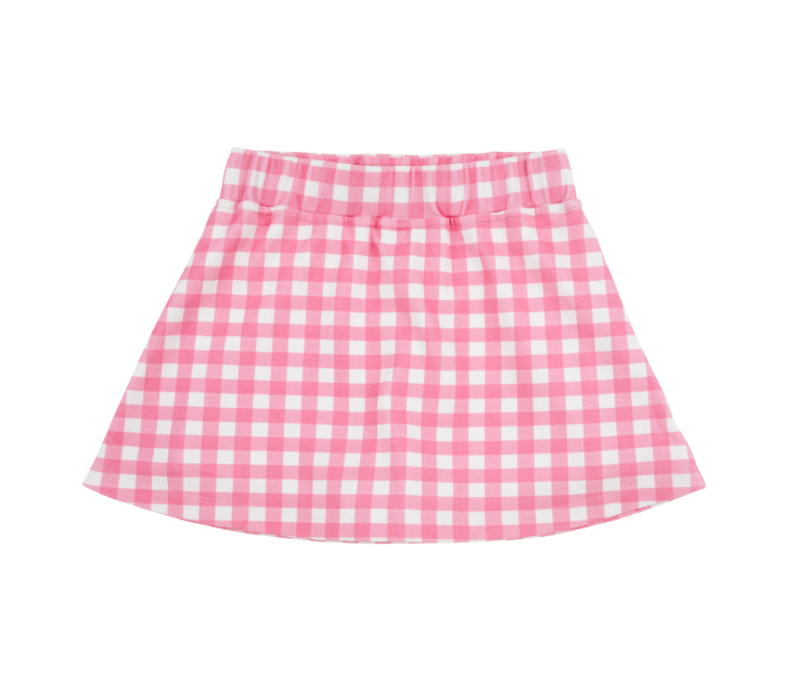 Searcy Skort | Hamptons Hot Pink Gingham