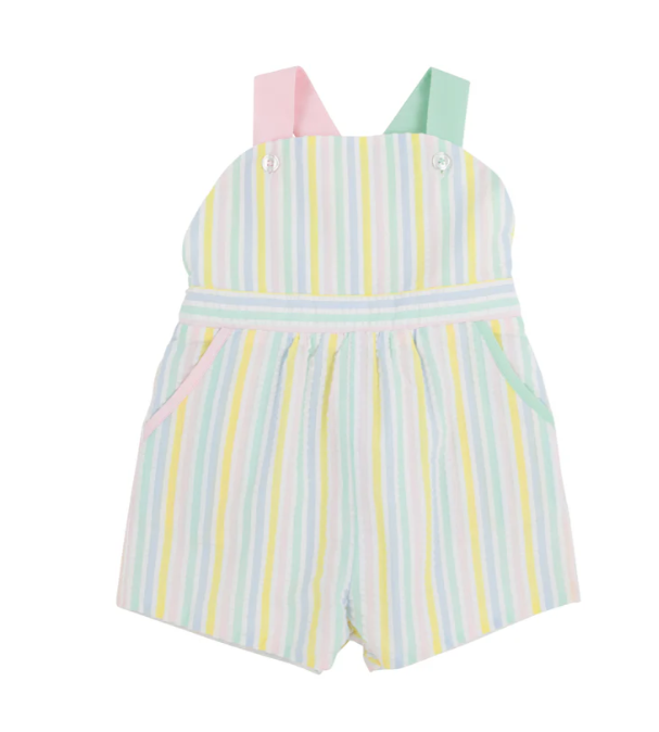 Ruthie Romper | Siesta Key Seersucker