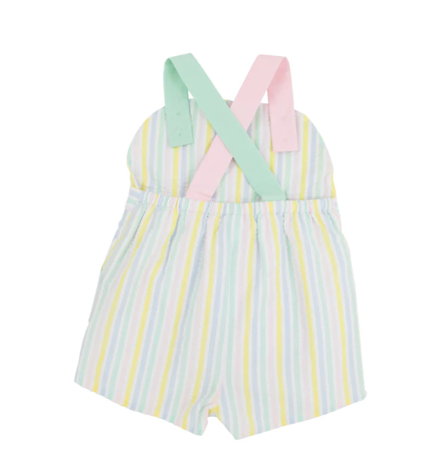 Ruthie Romper | Siesta Key Seersucker