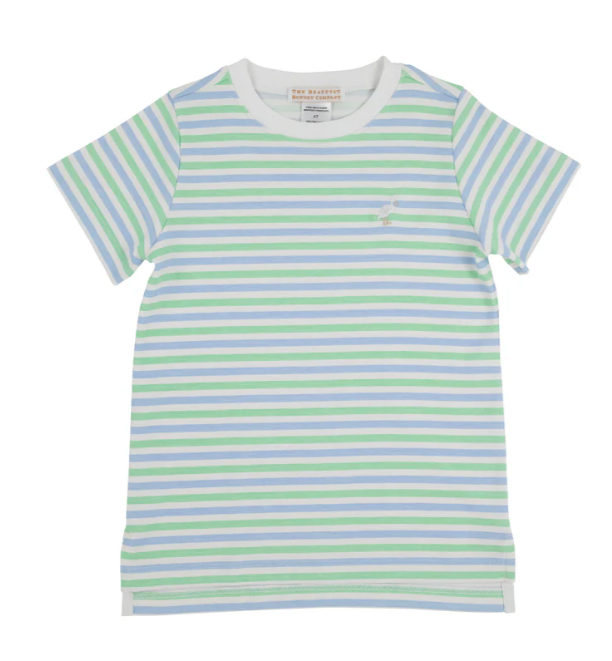 Carter Crewneck | Kennedy Cruise Stripe Beale Street Blue